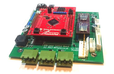 Picture of a K40III conversion board