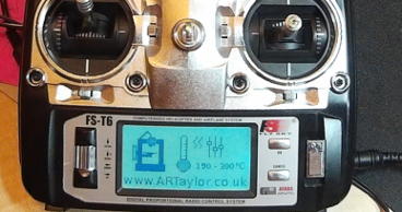 FS-T6 with ARTaylor.co.uk screen