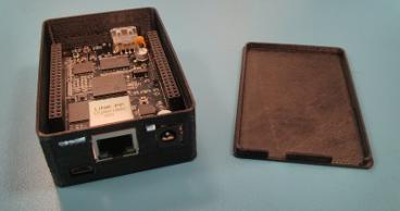 BeagleBone Black in a 3D printed case