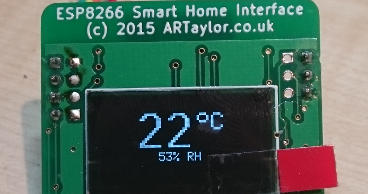Photo of the sensor PCB