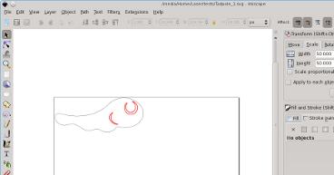 Tadpole in Inkscape